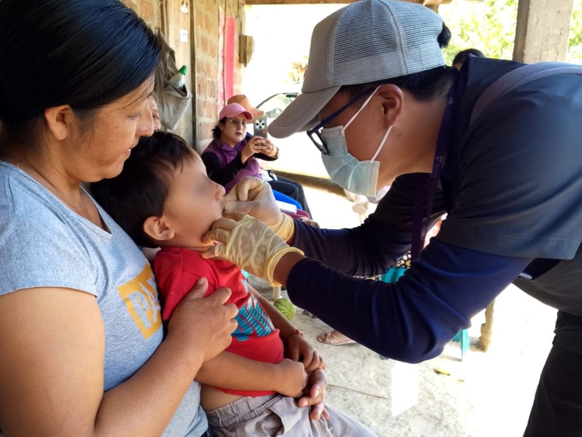 Salud_Loja's tweet photo. #MSPEnTerritorio | El equipo del Centro de Salud Larama, en articulación con el MIES y el programa Creciendo con Nuestros Hijos (CNH), realizó una jornada de atención integral en las comunidades de Guanangue, Tangula Alto, Tangula Bajo y Cruz de Tangula.

#ElNuevoEcuador https://t.co/hJSdAY1cLn