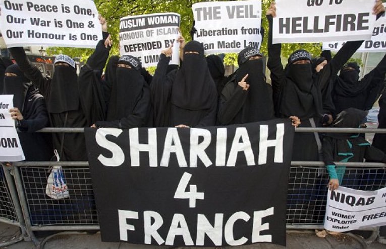 AfgZoroastrian's tweet image. Sharia for UK.
Sharia for France.
Sharia for Netherlands.