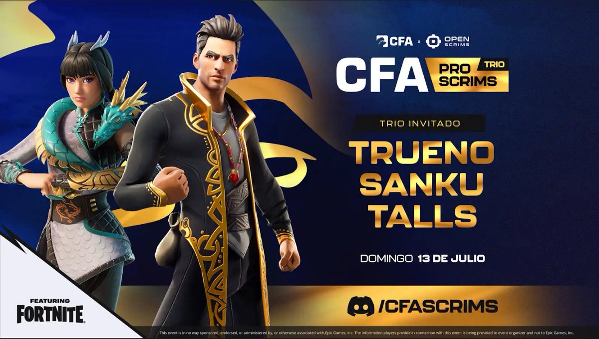 Gracias por el invite a las Scrims pro <a href="/CFALatam/">CFA</a>  <a href="/paolojpa/">Paolo</a>