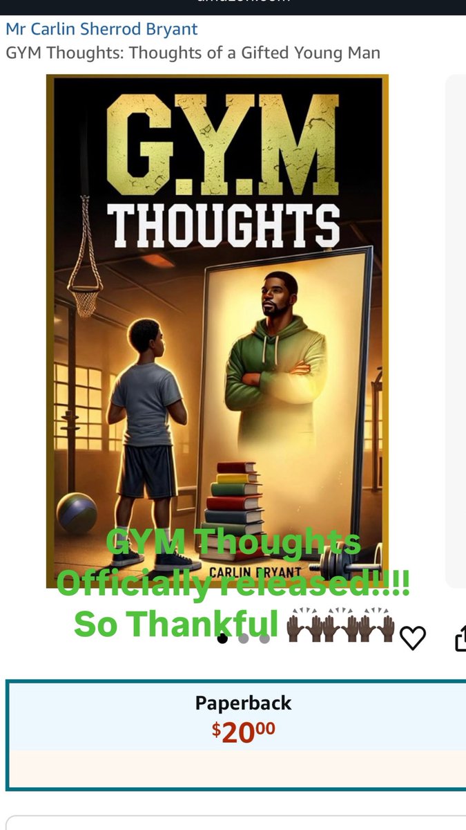 Still crazy I released my 2nd book today… A kid who hated reading growin up and was placed in intensive reading classes wrote 2 books is still a lil wild. Just had to find my interest I guess lol