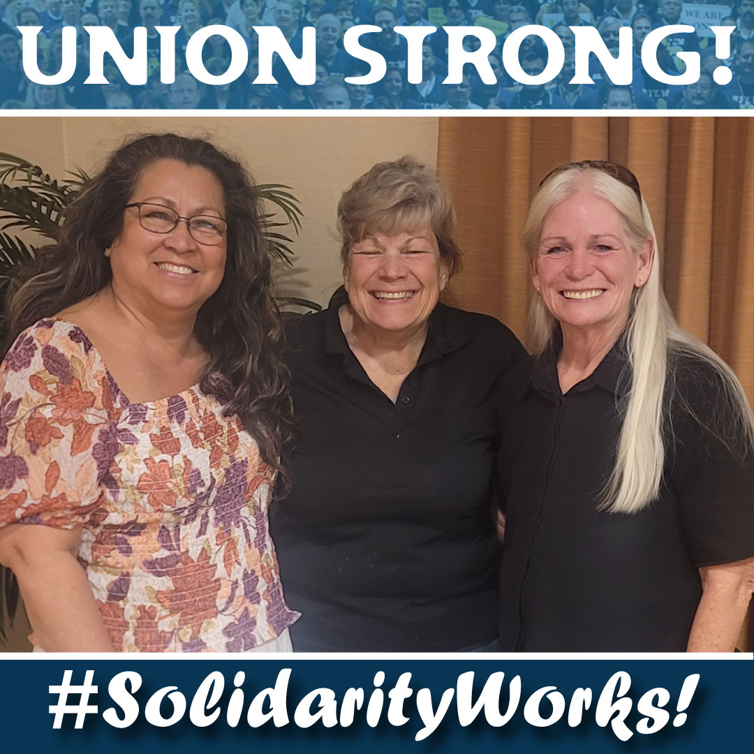 UFCW8's tweet image. Which side are YOU on? #UFCW8 Members working at Safeway and Vons in Northern California are turning out to vote and making their voices heard!
Together we will prove #SolidarityWorks!
#UFCW #UNIONSTRONG✊
ufcw8.org/swv