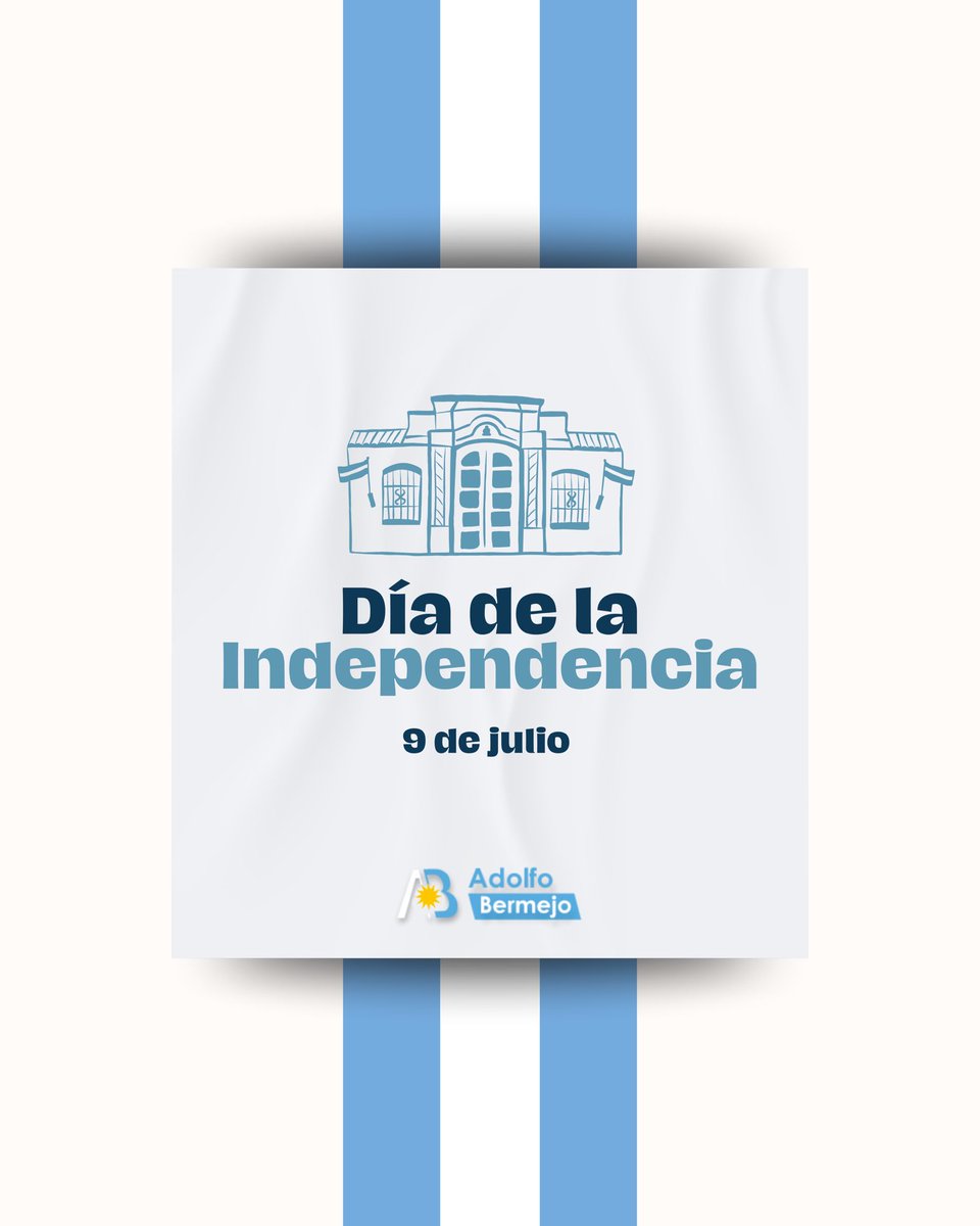 🇦🇷 9 de Julio | Día de la Independencia
Hoy celebramos la valentía de quienes soñaron con una patria soberana.
Sigamos construyendo una Argentina con justicia, igualdad y mejor futuro para todos.