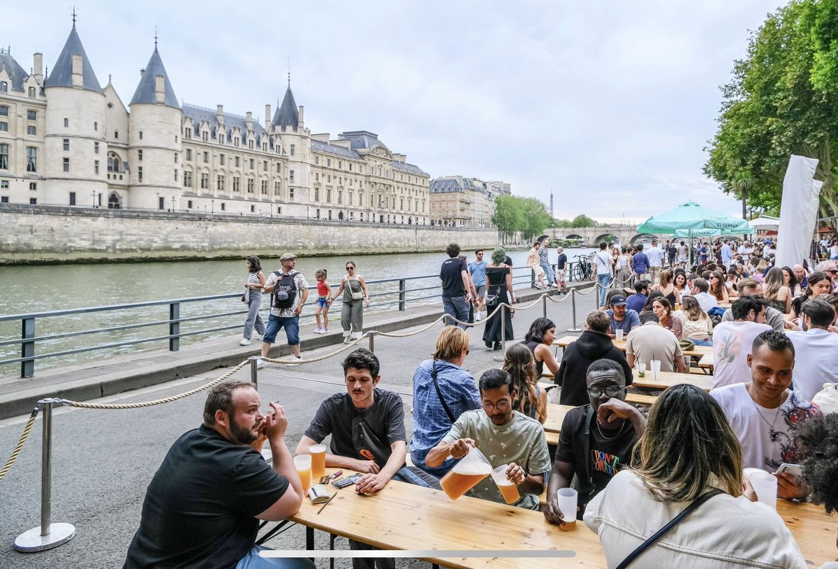 The bank of the Seine in Paris was a space for cars. For several years now, it’s been a special place for people, in a city making a lot more of them. All it took was leadership. Oh, and fighting &amp; winning a court battle when that leadership was challenged. HT <a href="/modacitylife/">Melissa & Chris Bruntlett</a> for