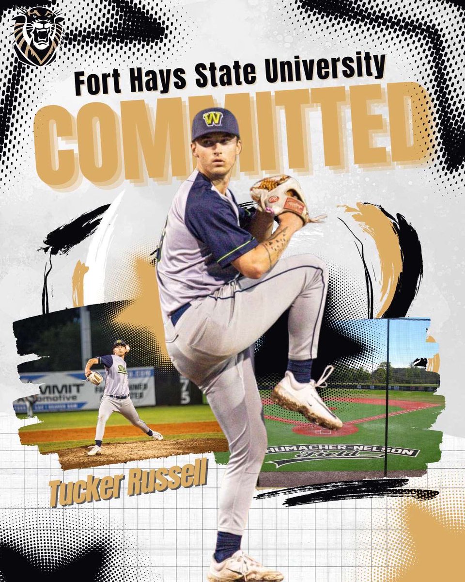 TuckerRussell7's tweet image. I am blessed and excited for the next chapter at Fort Hays State University
@fhsubaseball
#Committed #AGTG