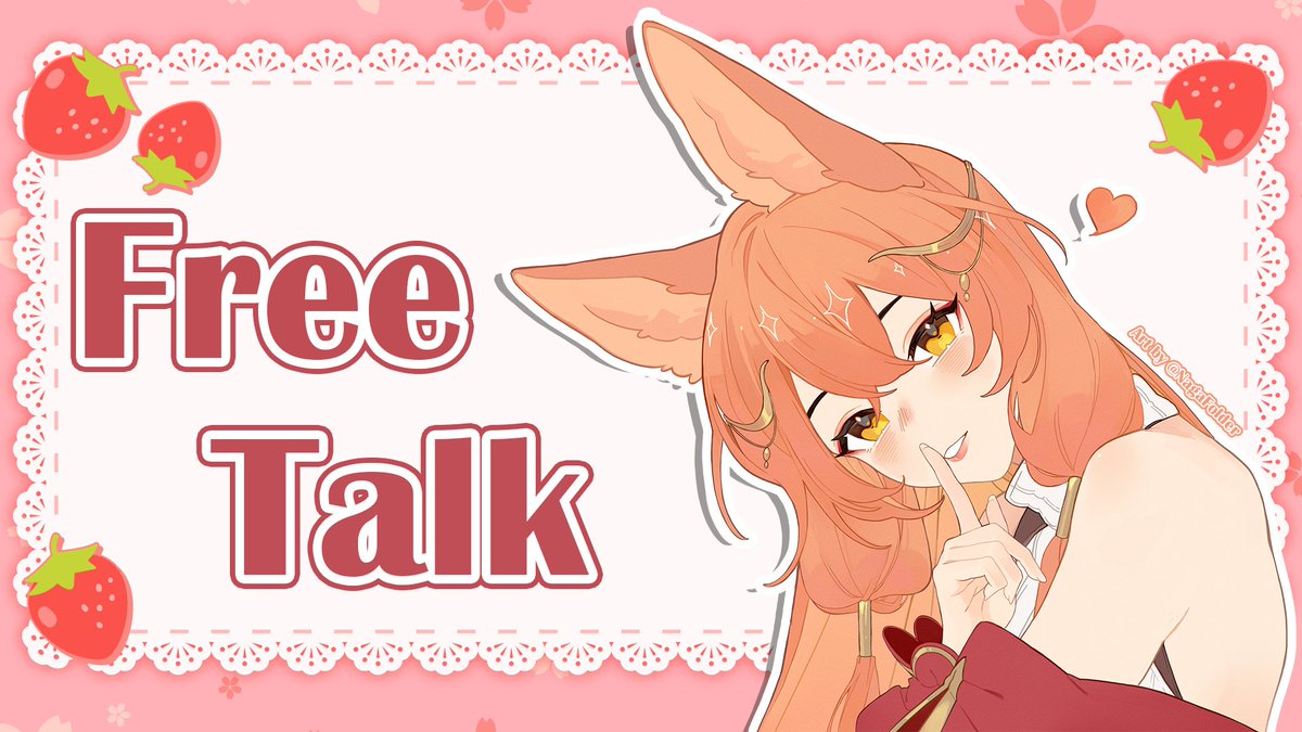 SeliaAisnith's tweet image. 🪶 Mau ngobrol? Mau nanya? Ini baru waktunya.
⤷ youtube.com/live/2ERJk432r…

⏰ 18:30 WIB #SeliaAistream 
🎨 Art by NagaFolder