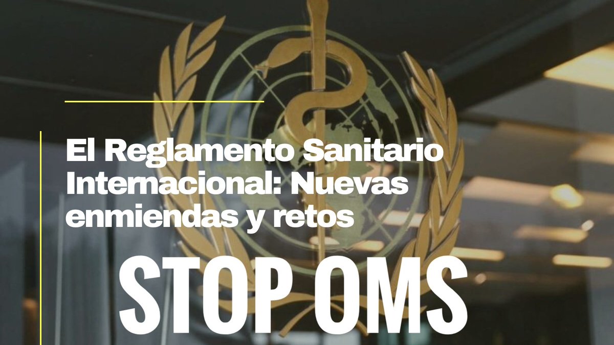 DoctoraPrego's tweet photo. Nos quieren imponer reglas que nadie eligió.
Y lo peor: sin pedirnos permiso.

🔹 Las enmiendas al Reglamento Sanitario Internacional RSI permiten imponer
vacunas, cuarentenas y tratamientos sin tu consentimiento (Art. 31.2).

🔹 También obligan a los países a luchar contra la "desinformación"...
¡sin definir qué es exactamente! "desinformación"  (Anexo 1, 3.e)

🔹 Eso abre la puerta a censurar opiniones
aunque sean legítimas
aunque sean verdaderas

¿No estás de acuerdo con una vacuna?
¿Tienes dudas sobre una medida?
Podrían silenciarte.

Este no es un debate sobre salud
Es un debate sobre libertad

🔹 Si no frenamos esto, cualquier organismo internacional
podría decidir sobre tu cuerpo, tus palabras, tu vida

Sin votación
Sin debate
Sin opción

¿La solución?
Rechazar las enmiendas al RSI.

🔹 Exigir a nuestros gobiernos que no cedan soberanía
🔹 Defender el derecho a decidir sobre nuestra salud
🔹 Proteger la libertad de expresión,
incluso cuando incomoda

Hoy es el momento de hablar
Mañana puede ser demasiado tarde

Tu silencio es su poder.
Tu voz es resistencia.