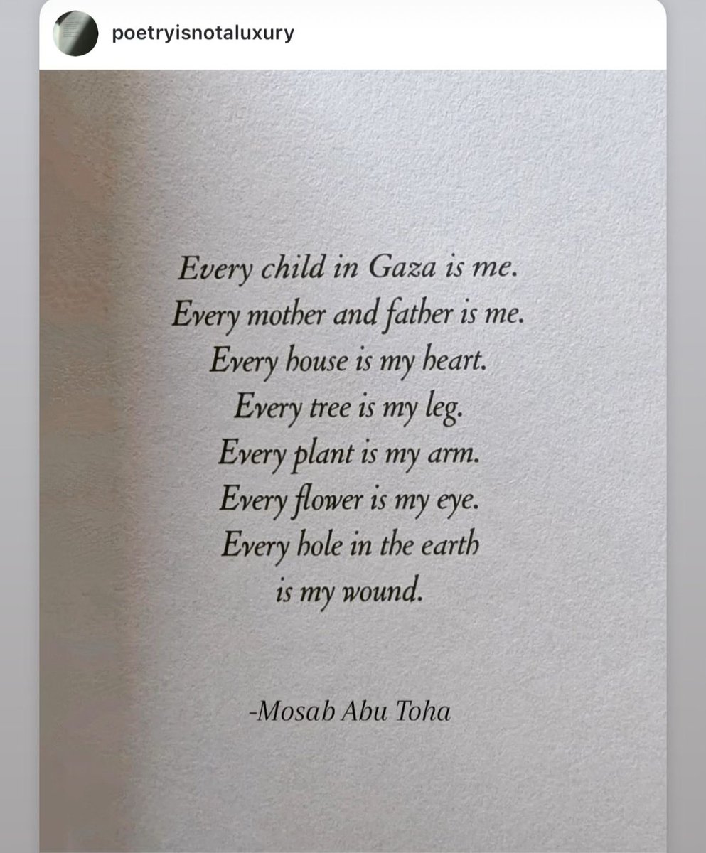 Every hole in the earth
is my wound.