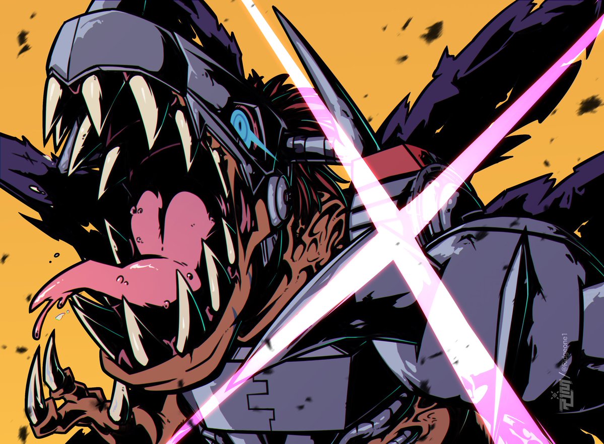 Ridgeone1's tweet image. OHHH Today is #PortfolioDay
I'm R1M and I mainly draw #Digimon
