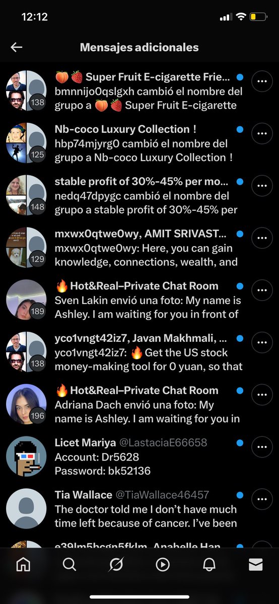 A ver q DM me llegaron…. HAR TA