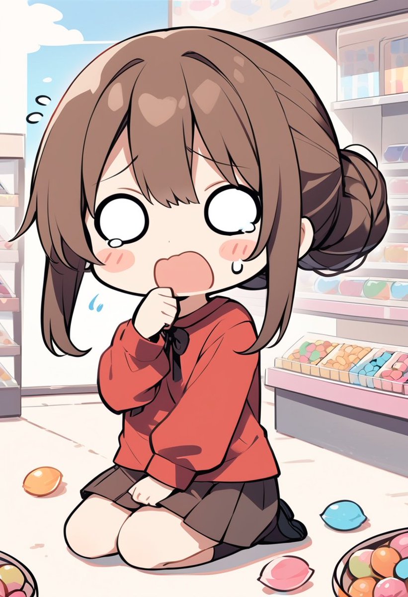 #dobbycanvas #AIart #AIイラスト 
こんにちは🌞

7月9日は7(な)9(く)に因んで
「泣く日」という事で、
サヤちゃんのふぇ〜ん現象です(¤̴̶̷̤́൧¤̴̶̷̤̀ )💦

また何かやらかしちゃった
みたいですね•́ε•̀٥

午後からも宜しくお願いします🍀