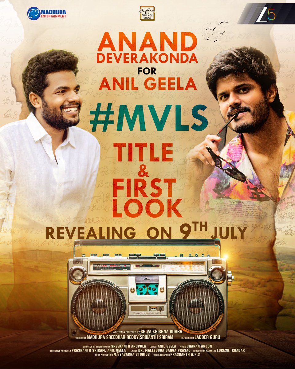 Anil geela (@anilgeela_vlogs) on Twitter photo Big day #MVLS
Next step #OTT series
Our new production thing too 🤗
.
<a href="/myvillageshow/">My Village Show</a> <a href="/ZEE5Telugu/">ZEE5 Telugu</a> <a href="/madhurasreedhar/">Madhura Sreedhar Reddy</a> <a href="/MadhuraEnt/">MadhuraEntertainment</a> Big day #MVLS
Next step #OTT series
Our new production thing too 🤗
.
<a href="/myvillageshow/">My Village Show</a> <a href="/ZEE5Telugu/">ZEE5 Telugu</a> <a href="/madhurasreedhar/">Madhura Sreedhar Reddy</a> <a href="/MadhuraEnt/">MadhuraEntertainment</a>