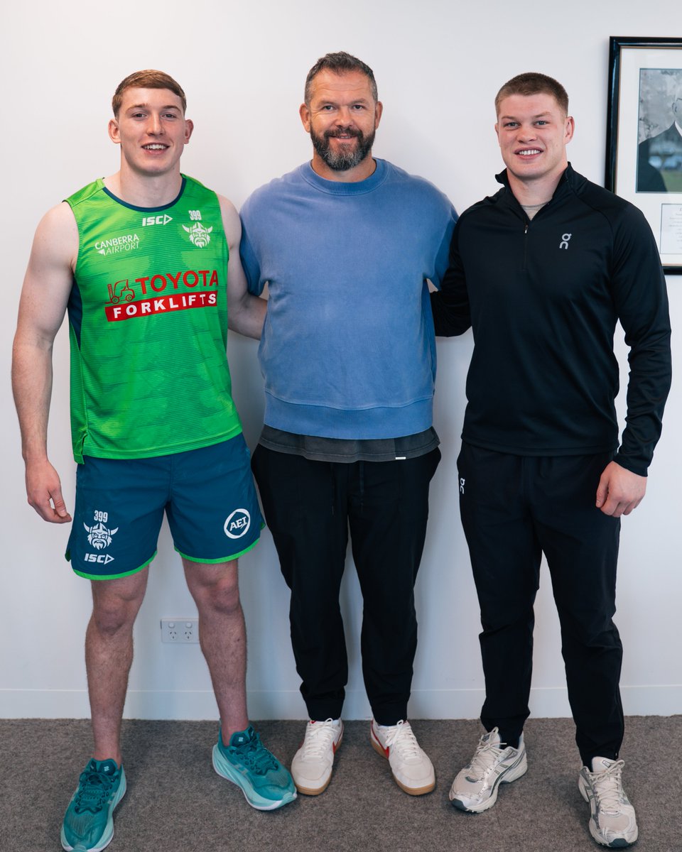 Canberra Raiders (@raiderscanberra) on Twitter photo It was wonderful to have <a href="/lionsofficial/">British & Irish Lions</a> Head Coach and <a href="/WiganWarriorsRL/">Wigan Warriors ๐โช๏ธ</a> legend Andy Farrell drop in today ahead of their game against the <a href="/BrumbiesRugby/">ACT Brumbies</a> tonight at GIO Stadium Canberra.
#WeAreRaiders It was wonderful to have <a href="/lionsofficial/">British & Irish Lions</a> Head Coach and <a href="/WiganWarriorsRL/">Wigan Warriors ๐โช๏ธ</a> legend Andy Farrell drop in today ahead of their game against the <a href="/BrumbiesRugby/">ACT Brumbies</a> tonight at GIO Stadium Canberra.
#WeAreRaiders