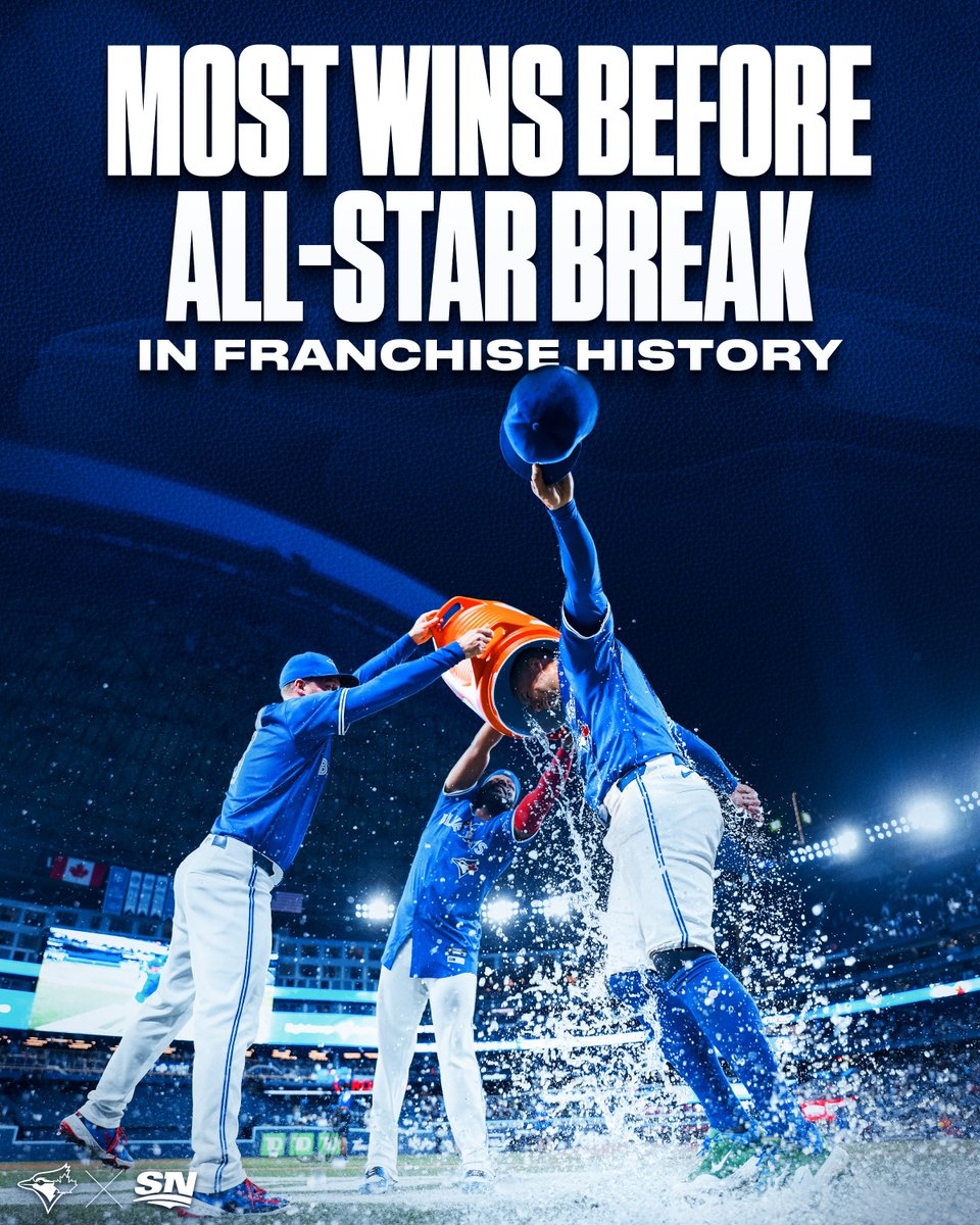 A new franchise record for the Blue Jays! 💙