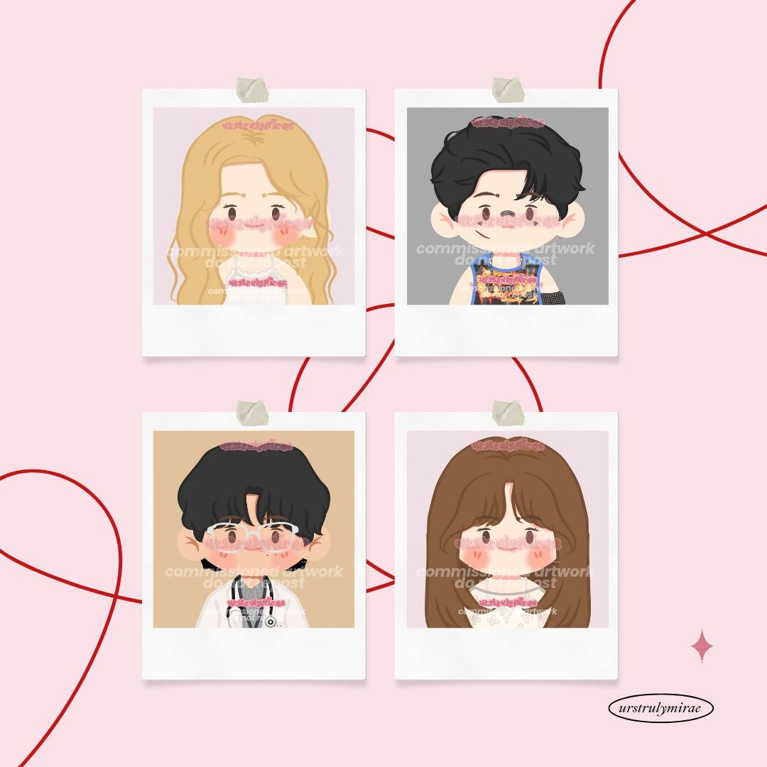 ִֶ.☘︎ ݁˖ ART RAFFLE ִֶ.☘︎ ݁˖

3 winners of bust up chibi
(personal use only)

- must be following, rt and like this post and pinned post

💌 ends on july 19 !
goodluck !