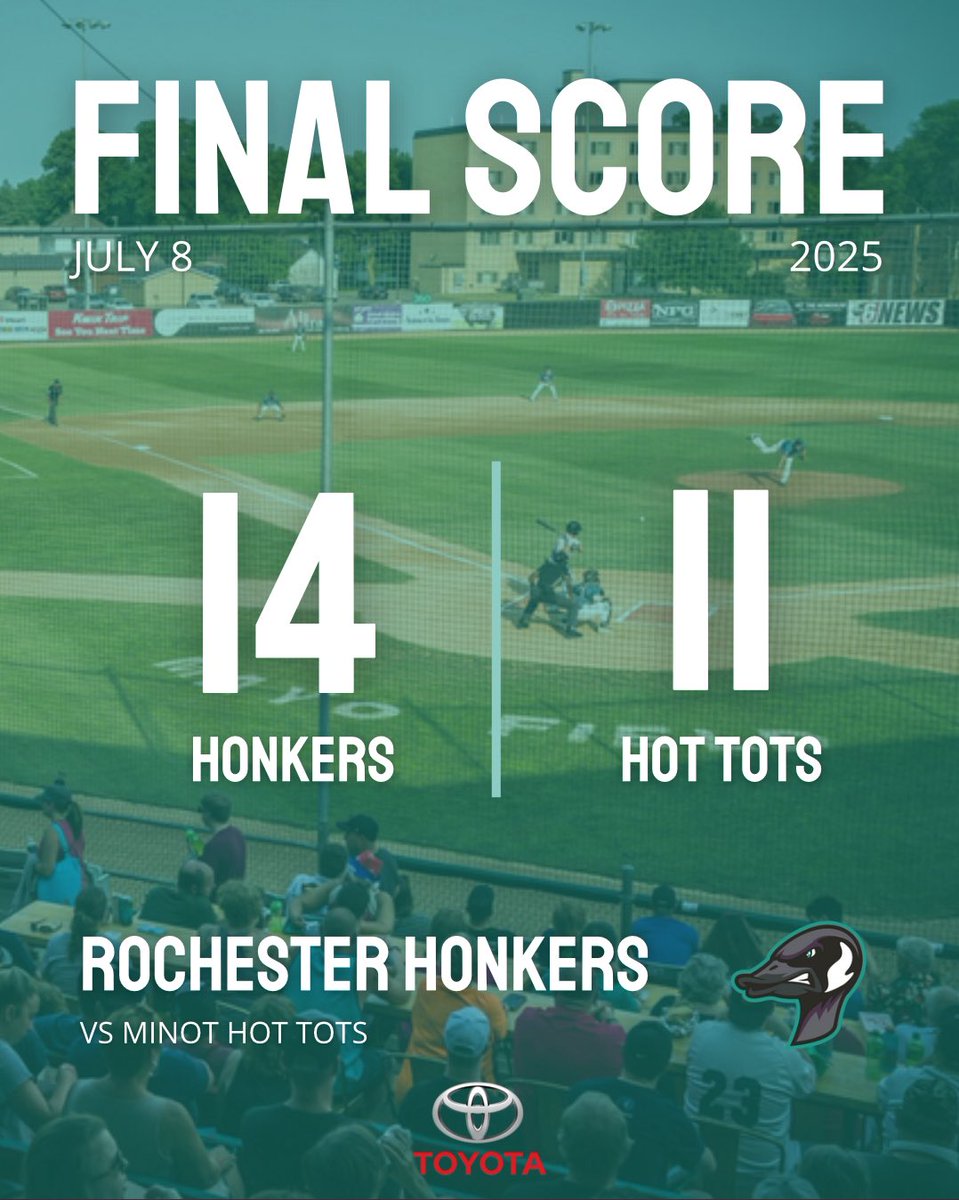 WALK OFF GRAND SLAM FROM JOEL ROBERTS!!! HONKERS WIN 14-11!!!!!!