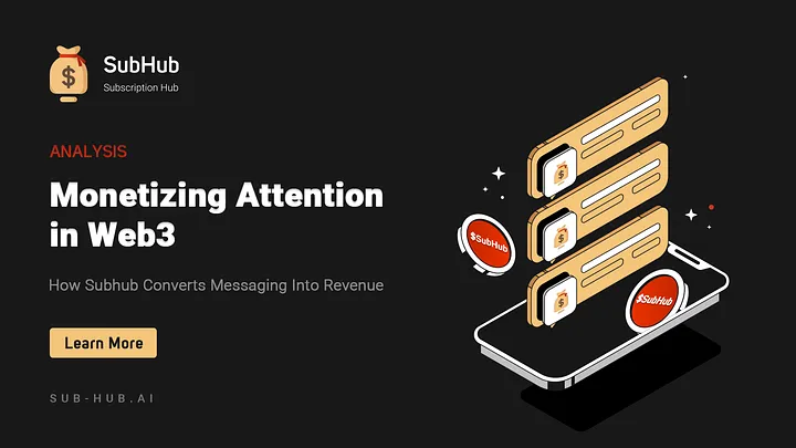 SubHubStack's tweet photo. Everyoneโs chasing users in Web3 โ few know how to monetize attention.
Subhub does.
๐น 4.3M MAU
๐น 55M+ messages
๐น 540+ projects
Weโve figured out a sustainable revenue model that benefits both protocols and users.
Full breakdown: https://t.co/XVlgqe9jWw https://t.co/seBg1KOsbk