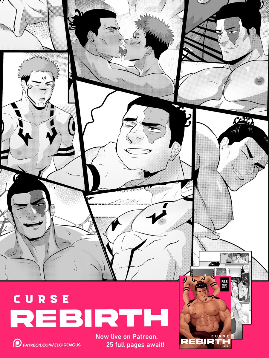 Cursed rebirth is finally out on Patreon! Available at a total of 25 pages that are filled with Breeding-fueled chaos. 

You don't wanna miss this, come check it out now. patreon.com/Jloidemous