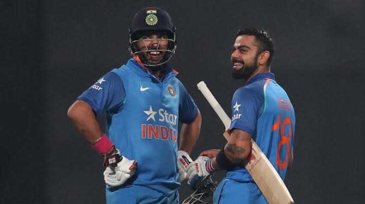 mufaddal_vohra's tweet image. VIRAT KOHLI ON YUVRAJ SINGH. 🗣️

&quot;We share a very good bond. Yuvi, Bhajji, Zak took me under their wings when I first came. It helped me grow. We played a game Vs England in Cuttack, Yuvi pa got 150 and MS got 110, I was telling KL that this is like childhood days, I&apos;ve lots of…