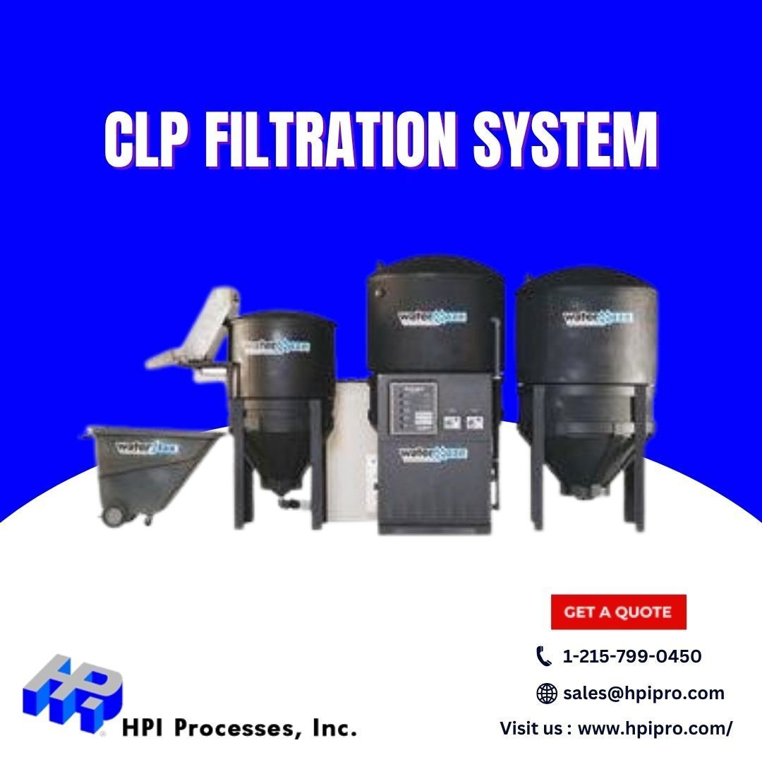 hpipro's tweet photo. Enhance your wastewater treatment process with the CLP Filtration System designed specifically for effective high-performance filtration and optimized operational efficiency. Available at HPI Processes. Visit - https://t.co/byihdSkwWI
#FiltrationSystem #HPIProcesses #CLPSystem https://t.co/sMVYwZRiu4