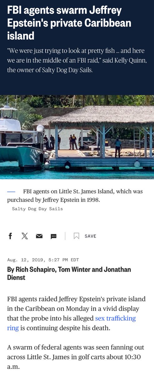 It was obvious any evidence would never come out when they raided Epstein’s island AFTER his death. Total clean up job