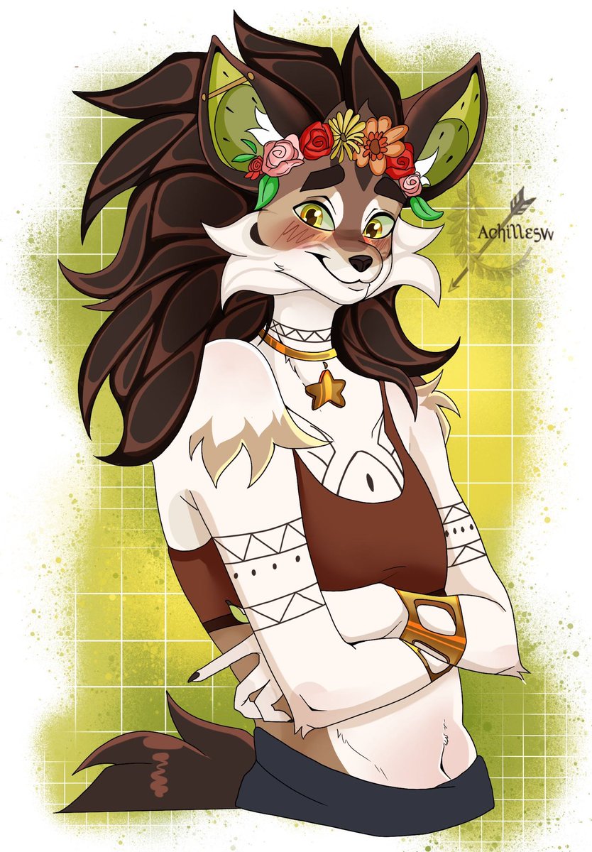 POV: you called him a cutie pie 
Artfight attack for Ghostobow!! 
#artfight2025 #DigitalArtist #ArtistOnTwitter #furryarwork