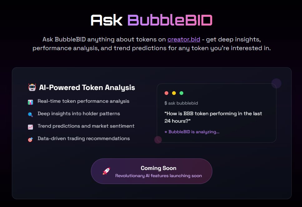 Bubblebid tweet media