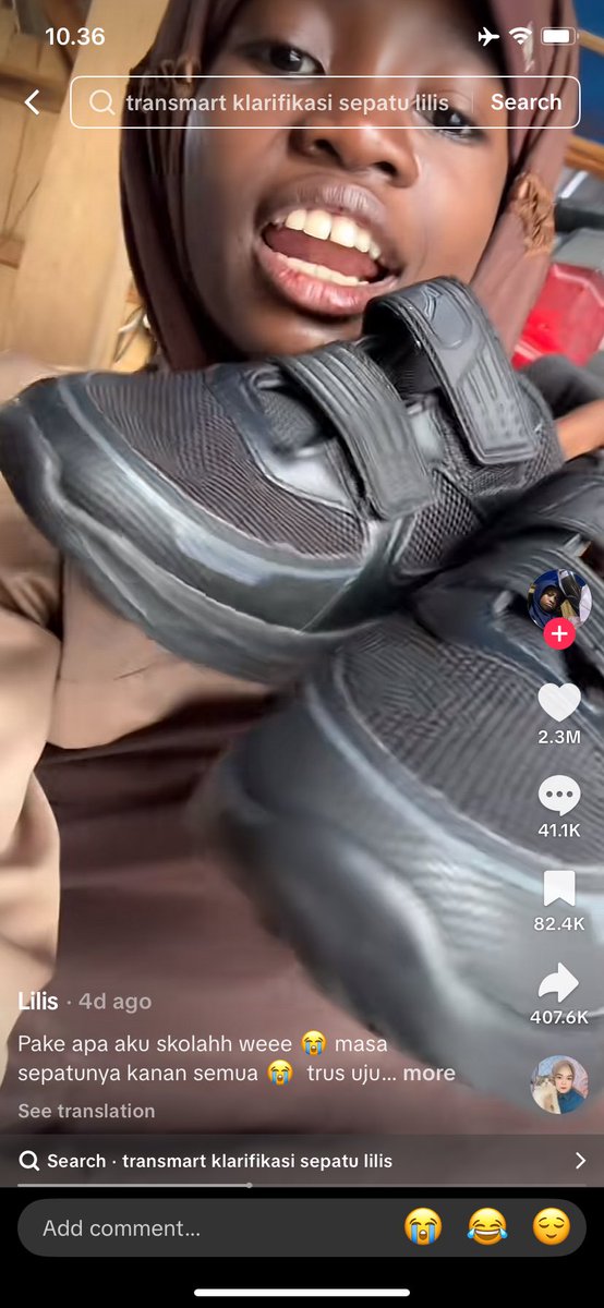 nettizoneid's tweet photo. Netti Friends!!
Pernah ngalamin hal yang sama kaya lilis ga?
Beli sepatu dapetnya malah kanan kanan, abis tu beda ukuran lagi. Mana harus dipake 😂

Definisi : hidup seadanya, hati seluas dunia 😭 https://t.co/NKAr7bVs2q