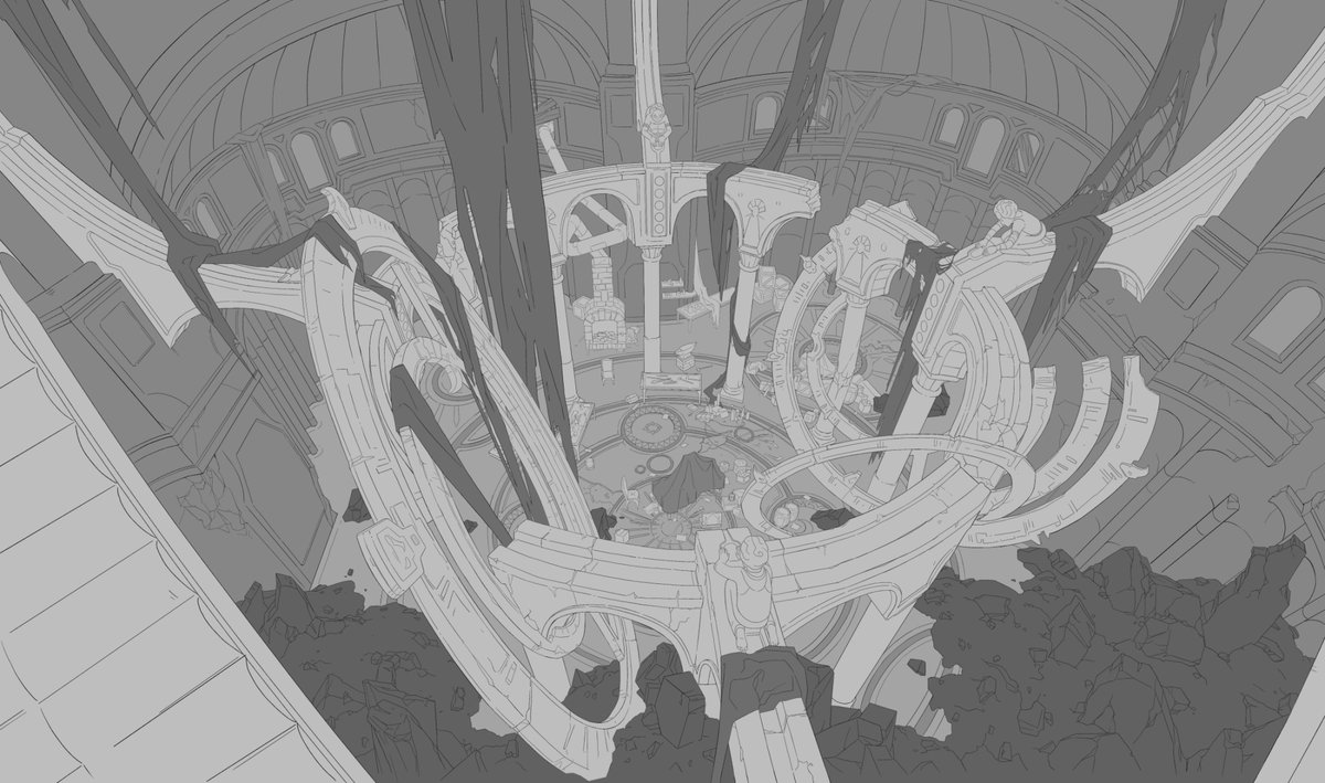 mxu_art's tweet image. Hi #PortfolioDay! I'm Michelle and I do background design for TV.
I like fantasy and anime and I'll be available for work in October :)