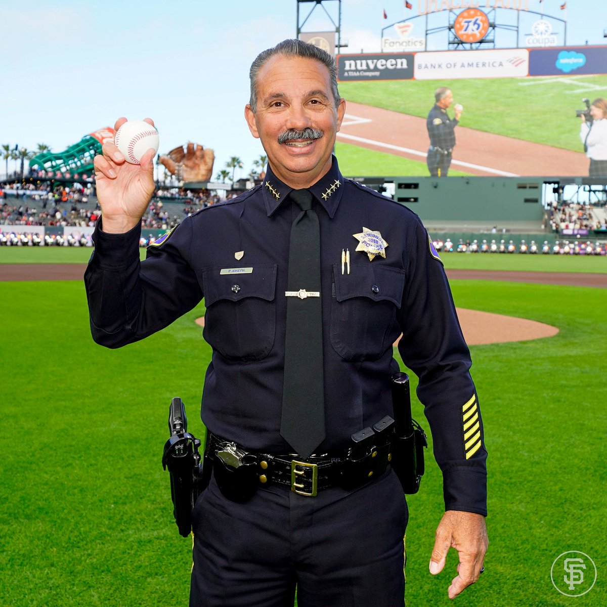 OracleParkSF's tweet image. This Law Enforcement Night, we recognize the commitment and sacrifice of officers from local agencies