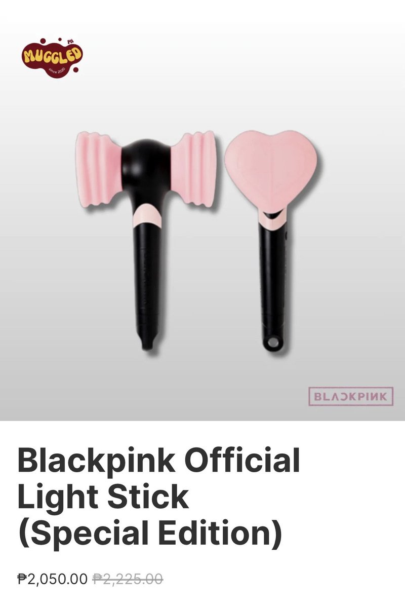 muggledPH's tweet photo. PH GO | PRE-ORDER 

BLACKPINK SPECIAL EDITION LIGHSTICK 

📌PRICES ALL-IN + LSF 
 📅DOO and DOP: JULY 28
🚢NORMAL ETA

ORDER HERE: https://t.co/xXczuRXNpf

#MuggledPHGo #BLACKPINK_DEADLINE 

[HELP RT] https://t.co/Iv4wpe4QHb