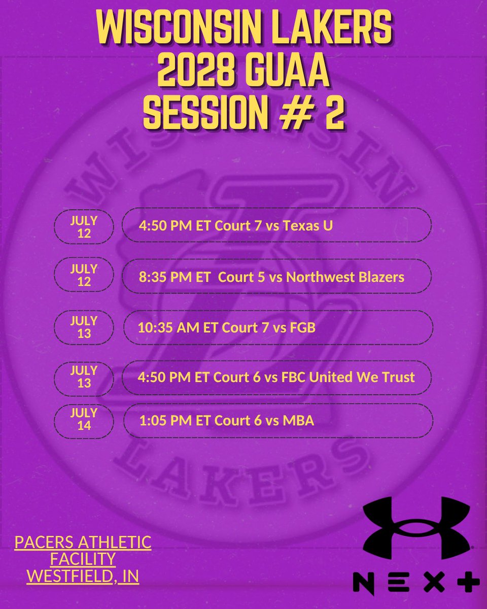 Can’t wait to get back on the court and have some FUN this weekend in our two events in Ohio and Indiana!