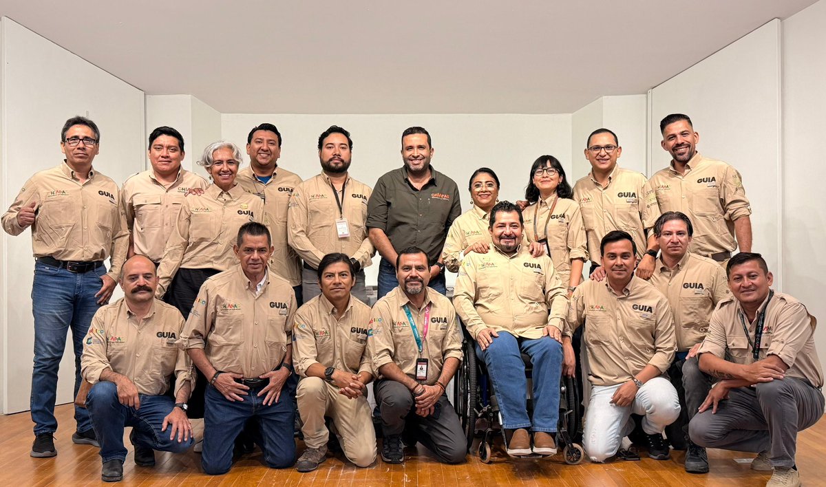 SegusGuillen's tweet image. Estamos impulsando la competitividad del turismo chiapaneco con una visión clara: elevar la calidad de nuestros servicios, dignificar el trabajo de quienes reciben al visitante y proyectar una imagen profesional y coherente del producto turístico que ofrecemos al mundo. #CHIAPAS