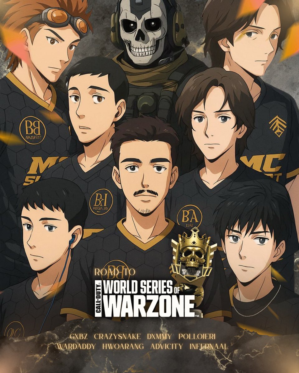 8 REGIONAL QUALIFIER  IN ONE SEASON.
.
.
GXBZ – CrazySnake – Wardaddy – Hwoarang – Infernal – Advicity – Pollojeri – Dxmmy
Each one different. All deadly.
Red for passion, white for discipline, black for chaos. <a href="/Repullze/">रepullze</a> <a href="/EWC_EN/">Esports World Cup</a>