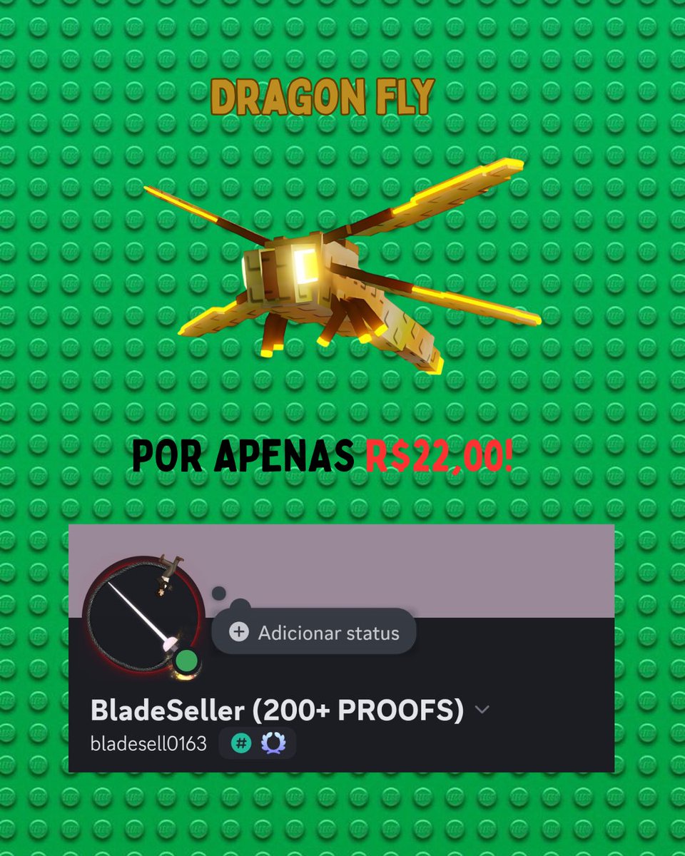 nicsbladeball's tweet image. CHAMA NA DM! @bladeseller0163 #roblox #growagarden #robloxGAG