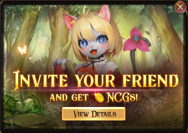 NineChronicles's tweet photo. ⚔️ Rally your guild, call your crew!

Invite new players to Nine Chronicles and stack up that NCG together

More referrals = more treasure!
👉https://t.co/Tw84CDkf7G https://t.co/U5NPkBwFKw