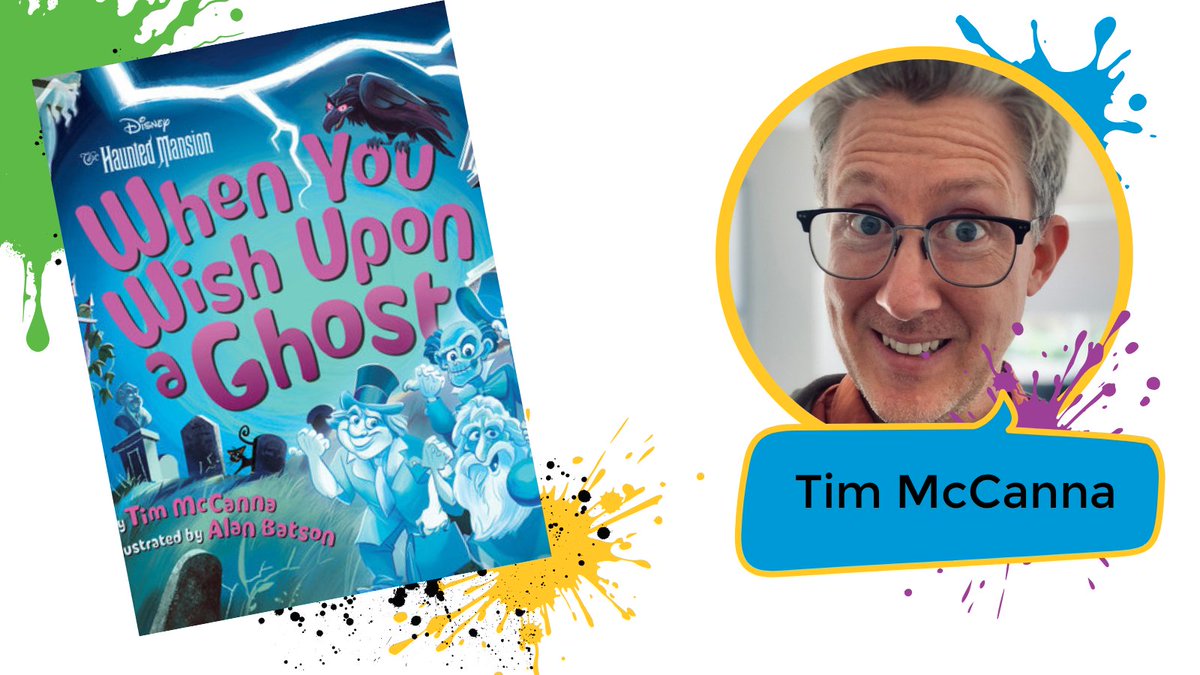 Ready to step into the world of The Haunted Mansion—with the author who brought it to life in a brand-new way?

On Thursday, July 10, (4 pm PT) join us &amp; meet author Tim McCanna!

RSVP: us02web.zoom.us/webinar/regist…