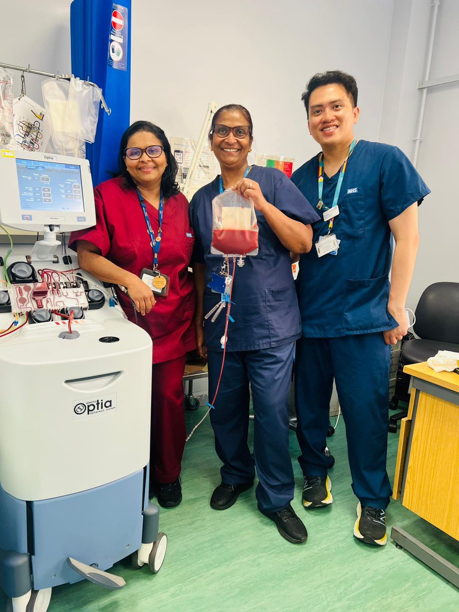 Karen Bradley 💙 (@karhod21) on Twitter photo Another groundbreaking day with <a href="/SinjuThomas3/">Sinju Thomas</a> & #Apheresis team making first collection of stem cells to deliver innovative Casgevy gene therapy <a href="/ImperialPeople/">Imperial People 💙</a> <a href="/majhoye/">Maj Castañeda</a> <a href="/SigsworthJanice/">Janice Sigsworth RN 💙</a> <a href="/adliteb/">asilE - A Globe Trotter</a> <a href="/MrKevinLao/">Kevin Lao Aguilar</a> <a href="/DivyaClementB/">Divya Clement</a> <a href="/josudelafuente/">Josu de la Fuente</a> <a href="/andrewinnes007/">Andrew James Innes 💙💛</a> <a href="/ImperialNHS/">Imperial NHS 💙</a> Another groundbreaking day with <a href="/SinjuThomas3/">Sinju Thomas</a> & #Apheresis team making first collection of stem cells to deliver innovative Casgevy gene therapy <a href="/ImperialPeople/">Imperial People 💙</a> <a href="/majhoye/">Maj Castañeda</a> <a href="/SigsworthJanice/">Janice Sigsworth RN 💙</a> <a href="/adliteb/">asilE - A Globe Trotter</a> <a href="/MrKevinLao/">Kevin Lao Aguilar</a> <a href="/DivyaClementB/">Divya Clement</a> <a href="/josudelafuente/">Josu de la Fuente</a> <a href="/andrewinnes007/">Andrew James Innes 💙💛</a> <a href="/ImperialNHS/">Imperial NHS 💙</a>