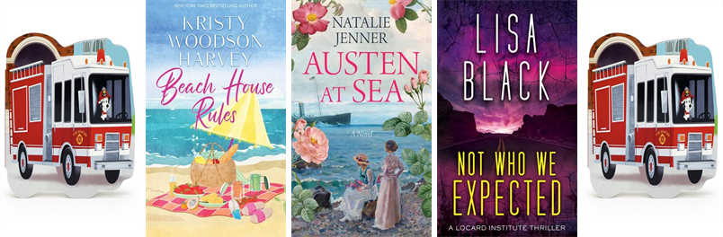 CHBoothLibrary's tweet image. This week the Cyrenius H. Booth Library has five new books. New items include How Fire Trucks Work, Beach House Rules, Austen at Sea, and Hidden in Smoke. wowbrary.org/nu.aspx?p=3076…