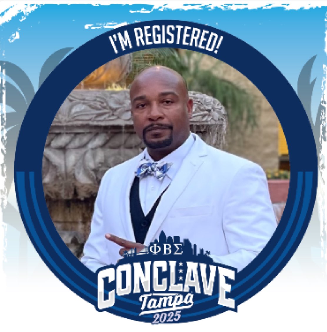 EpDeltaSigma's tweet photo. The #FresnoSigmas are ready for #Conclave2025 #3of7 https://t.co/hVJkFCztVW