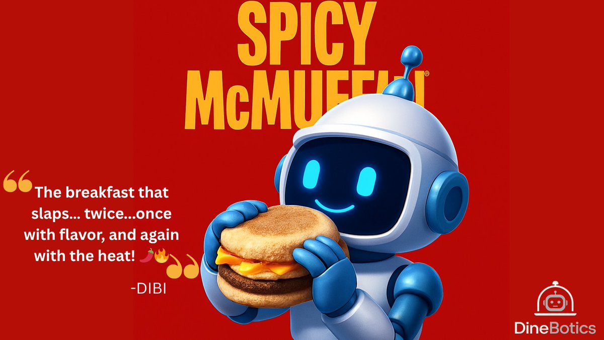 DineBotics's tweet photo. @McDonalds 😍😍Good Choice https://t.co/H2nK9Q7kWk