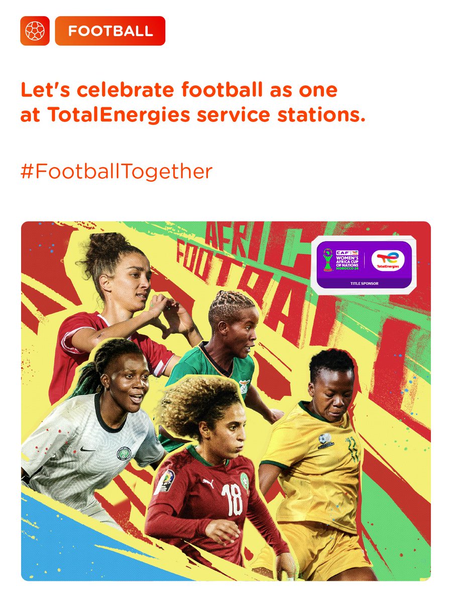 TotalEnergiesKE's tweet image. ⚽ WAFCON 2025: Uniting Africa Through Football! 🌍🏆Experience the thrill and excitement as the best of African women&apos;s football compete for glory. Don&apos;t miss a moment! 🎇
#WAFCON2025 #UnityInSport #WomenInFootball #AfricanExcellence #Footballtogether