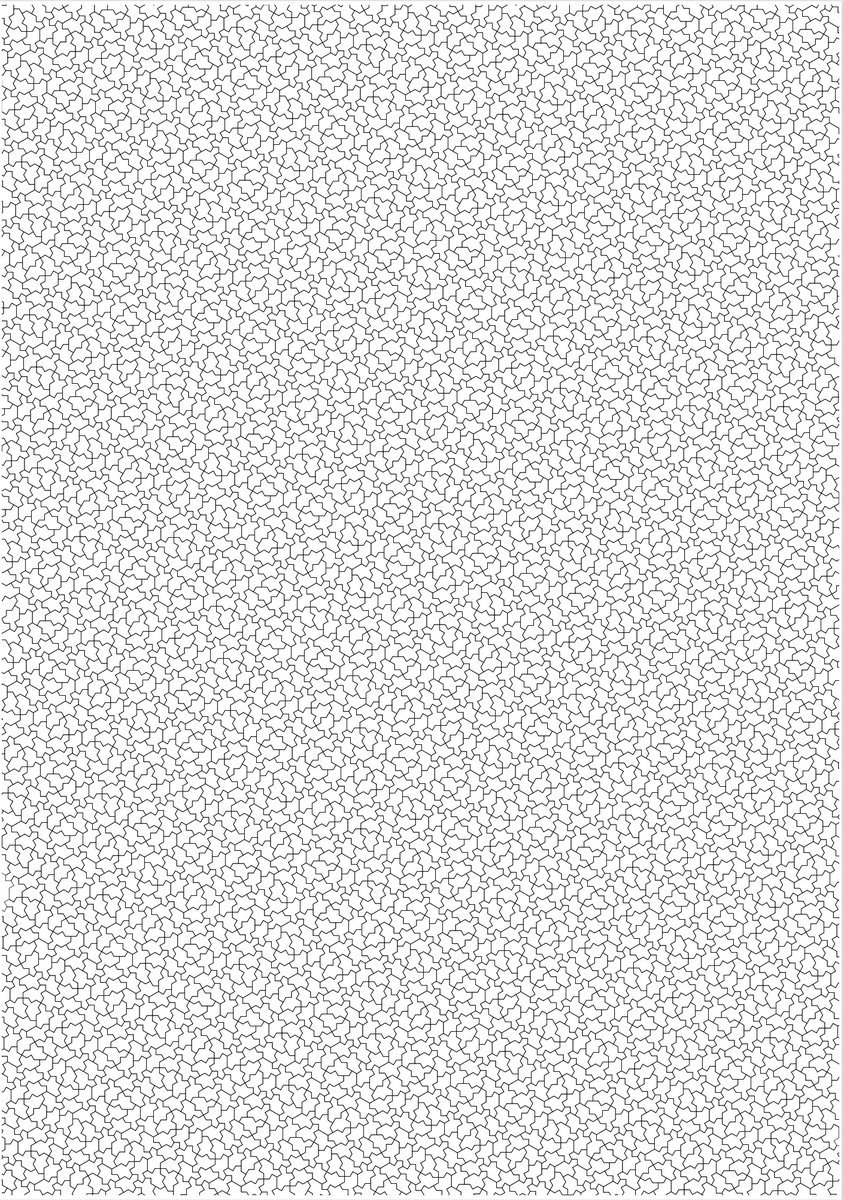 tsatie's tweet image. #Spectre #Tessellation #LuaLaTeX #MetaPost 以前に上げたものとの違いはわから似とは思いますが... 一応念の為。