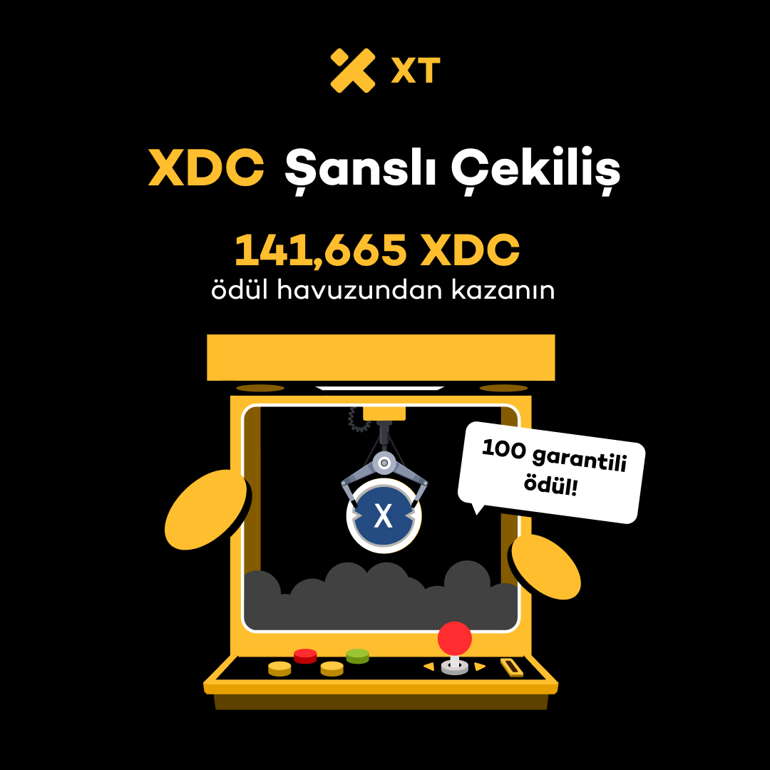 🇹🇷 XT Türkiye (@xt_turkey) on Twitter photo 🎉 XDC SlotX Şanslı Çekiliş şimdi BAŞLADI!
<a href="/XDC_Network_/">XDC Network</a>
141.665 $XDC ödül havuzu |
%100 garanti ödül 💥
Basit görevleri tamamla (paylaş, yatır, trade yap), çevirme hakkı kazan. Şanslı ödülün seni bekliyor! 🎁🔗
Hemen katıl 👉 xt.com/en/activity/xd…
#XDC #ŞansÇekilişi 🎉 XDC SlotX Şanslı Çekiliş şimdi BAŞLADI!
<a href="/XDC_Network_/">XDC Network</a>
141.665 $XDC ödül havuzu |
%100 garanti ödül 💥
Basit görevleri tamamla (paylaş, yatır, trade yap), çevirme hakkı kazan. Şanslı ödülün seni bekliyor! 🎁🔗
Hemen katıl 👉 xt.com/en/activity/xd…
#XDC #ŞansÇekilişi