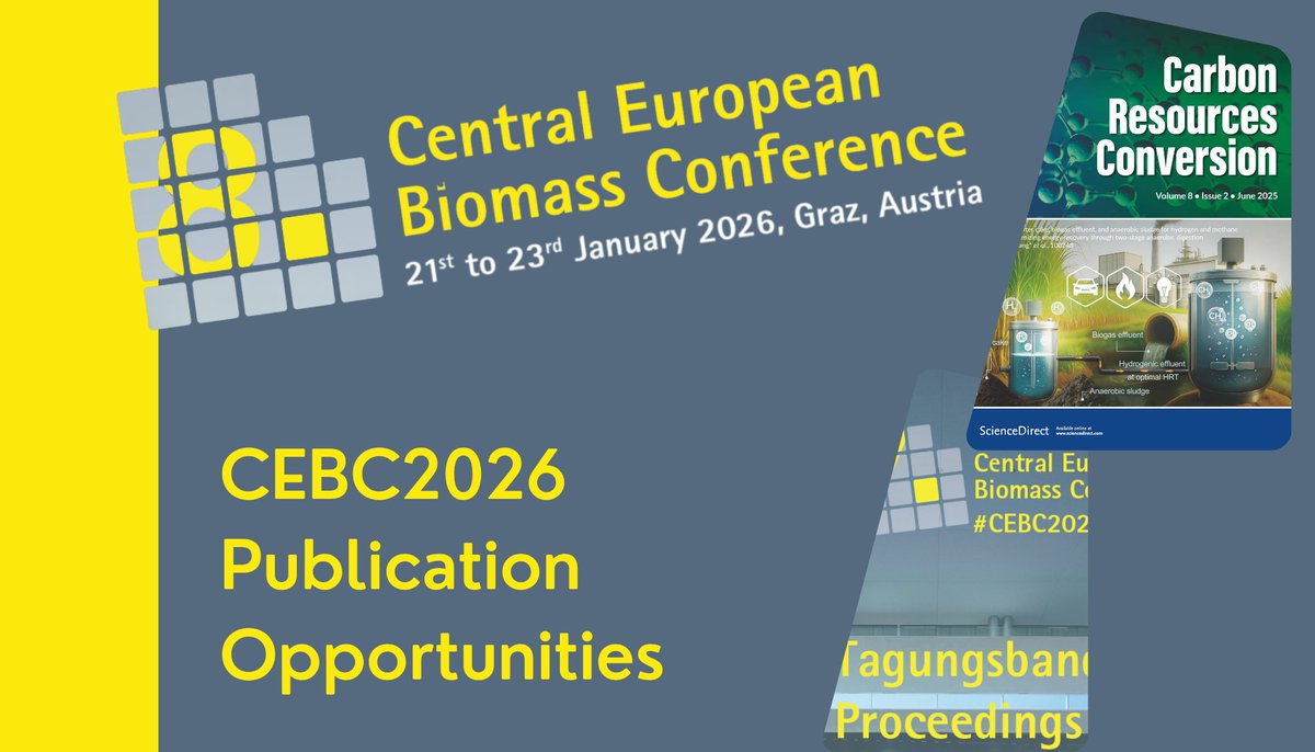 20 selected papers of CEBC2026 will be published @ Carbon Resources Conversion CRC Journal

Call for Papers: Deadline July 17th 2025!!

Submit your abstract and benefit from the network of one of the most important events in the bioenergy industry!

Topics:
Resources, Yield