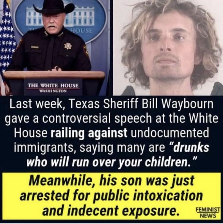 Like Father like Son!  It’s obvious he takes after his Daddy! 😡
