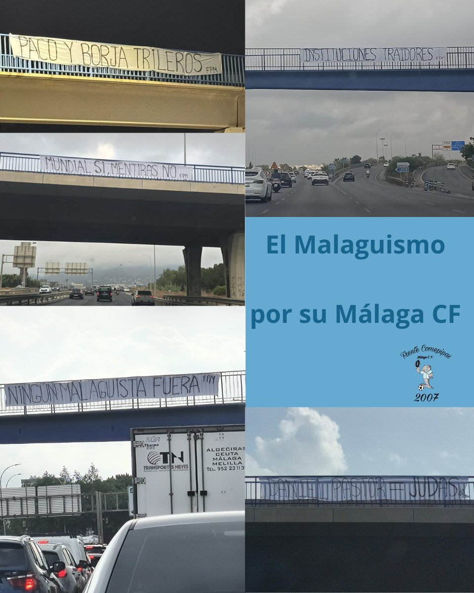 COMEPIPASFRENTE's tweet image. El Malaguismo por su @MalagaCF