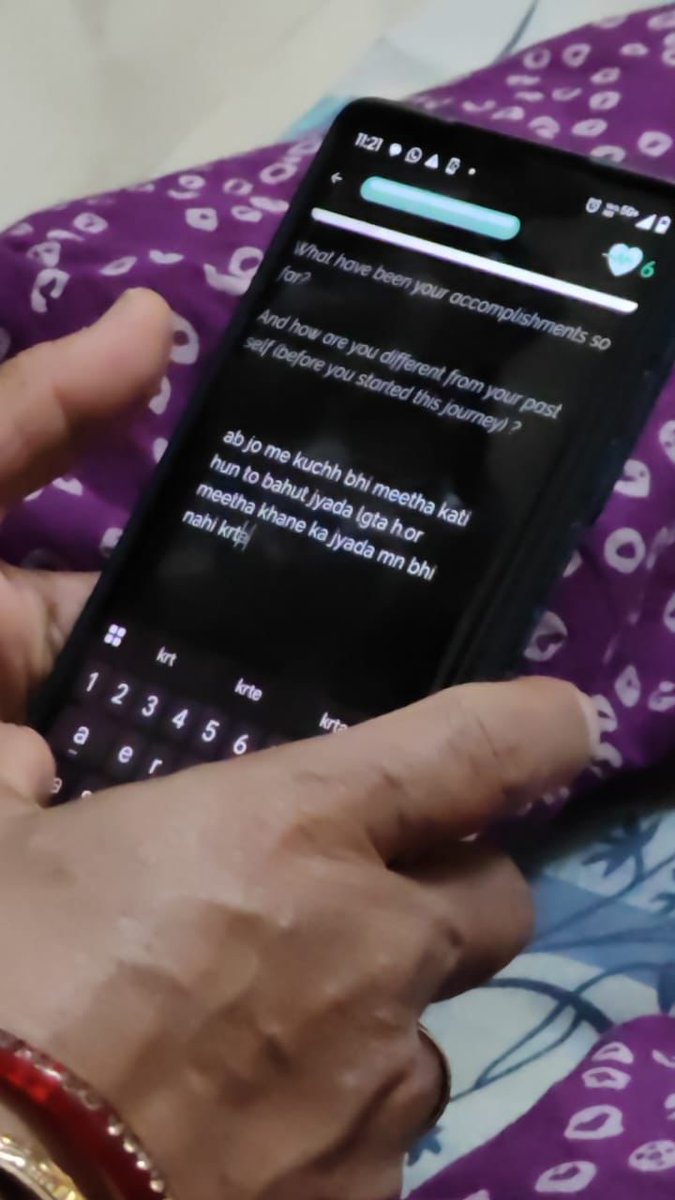 She took care of everyone — but forgot to care for herself.
My mother, like so many others, never made her health a priority.

For years, I tried convincing her to use HealthTick.
But there was one big barrier — our app was only in English.

She couldn’t fully understand it.
And