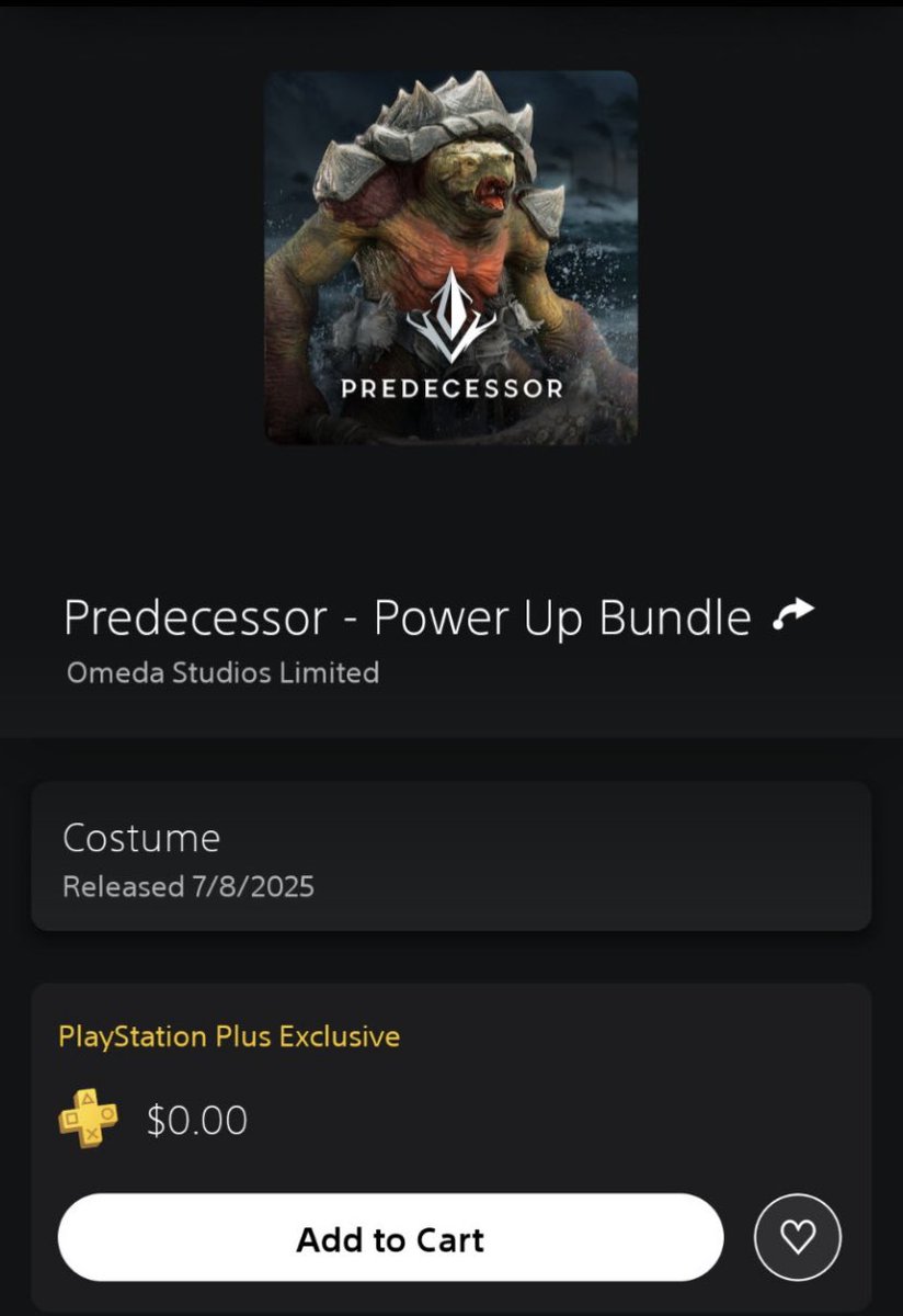 PressAnyKey ® (@presssanykey) on Twitter photo 🚨🚨Si eres usuario de PS PLUS y juegas a <a href="/PredecessorGame/">Predecessor</a> , esto TE INTERESA👇
🧙Desbloquea a Phase, Zarus y Grux, además del diseño exclusivo Undertow Grux!
🔵 3 núcleos de botín de iones
🟠 1 núcleo cuántico
¡TODO TOTALMENTE GRATIS! 🚨🚨Si eres usuario de PS PLUS y juegas a <a href="/PredecessorGame/">Predecessor</a> , esto TE INTERESA👇
🧙Desbloquea a Phase, Zarus y Grux, además del diseño exclusivo Undertow Grux!
🔵 3 núcleos de botín de iones
🟠 1 núcleo cuántico
¡TODO TOTALMENTE GRATIS!