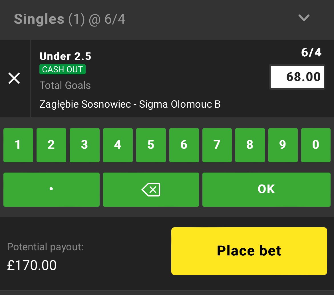 BestArbBets's tweet photo. £21 GUARANTEED PROFIT 🚨
Zaglebie Sosnowiec v Sigma Olomouc B - Goals - Paddy Power/Unibet
⏰ - 4pm
#matchedbetting #ClubWorldCup #football #footyacca #WomensEuro2025 https://t.co/ZqskY4B8xE