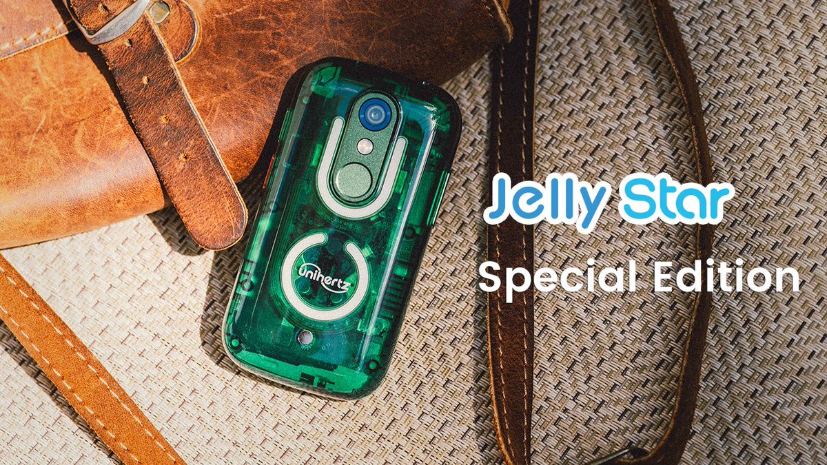 スマートフォン本体 Unihertz Jelly Star Gadget Green 🟢 驚くべきガジェットグリーンのJelly Starをご紹介！ 🌟 Unihertzは